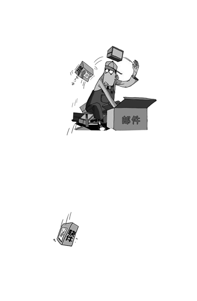 央视曝光快递乱象：分拣员拆开包裹偷吃偷拿