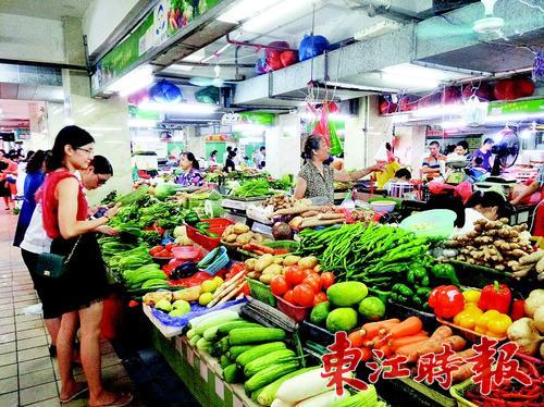 我市正在探索建立肉、菜的溯源体系。（资料图片） 《东江时报》记者朱金赞 摄 