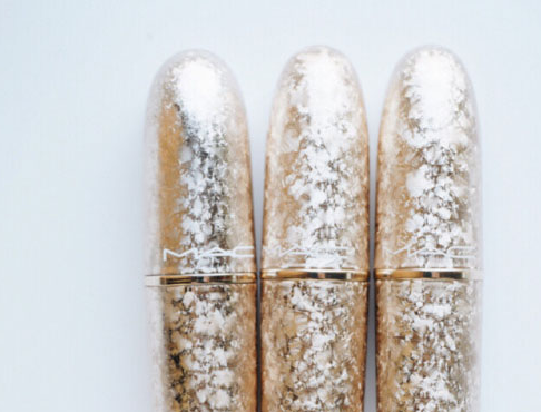 化妆品MAC圣诞雪花限量版唇膏真假验证方法