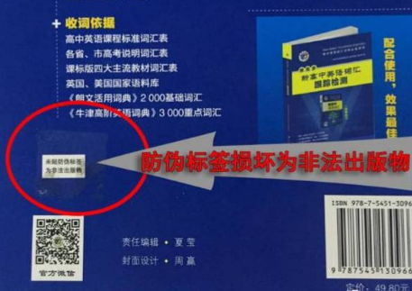 书的防伪码在哪（书的防伪页怎么看）